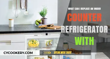 Creative Alternatives to Replace Your Under-Counter Refrigerator in Style