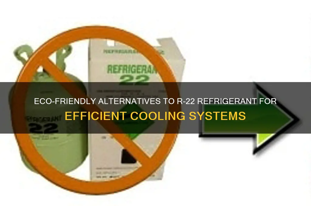 what can i replace r-22 refrigerant with