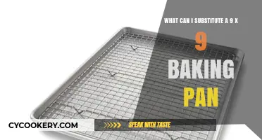 Baking Emergencies: Substituting a 9 x 9 Pan