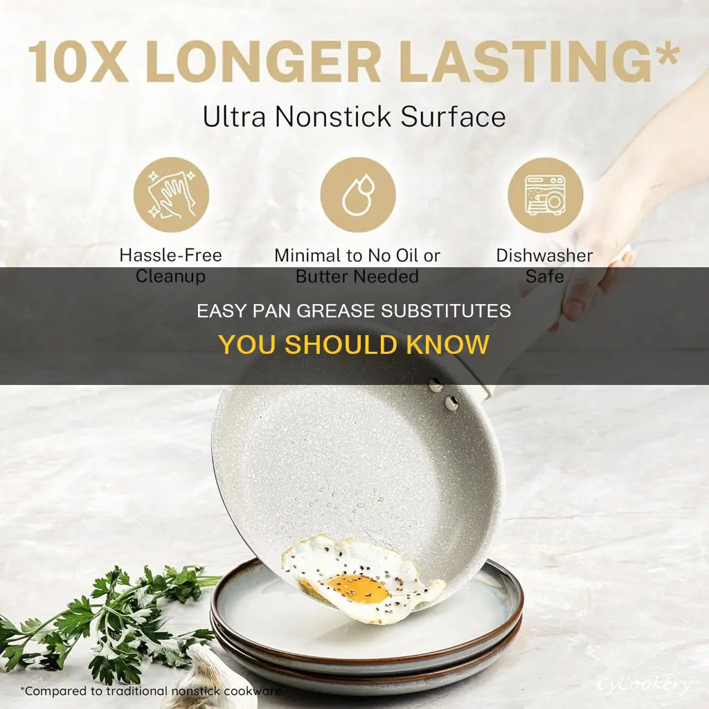 what can I substitute for greasing a pan
