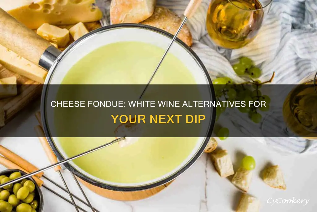 what can i substitute for white wine in fondue