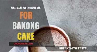 Best Oils and Fats for Greasing Cake Pans
