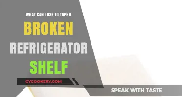 Quick Fixes for a Broken Fridge Shelf: Best Taping Solutions