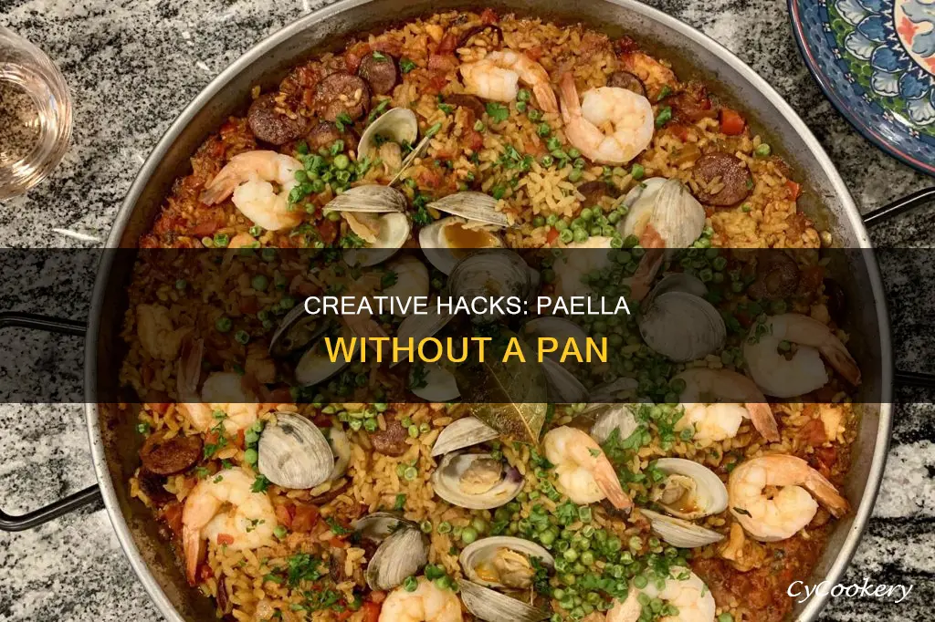 what can I use without paella pan