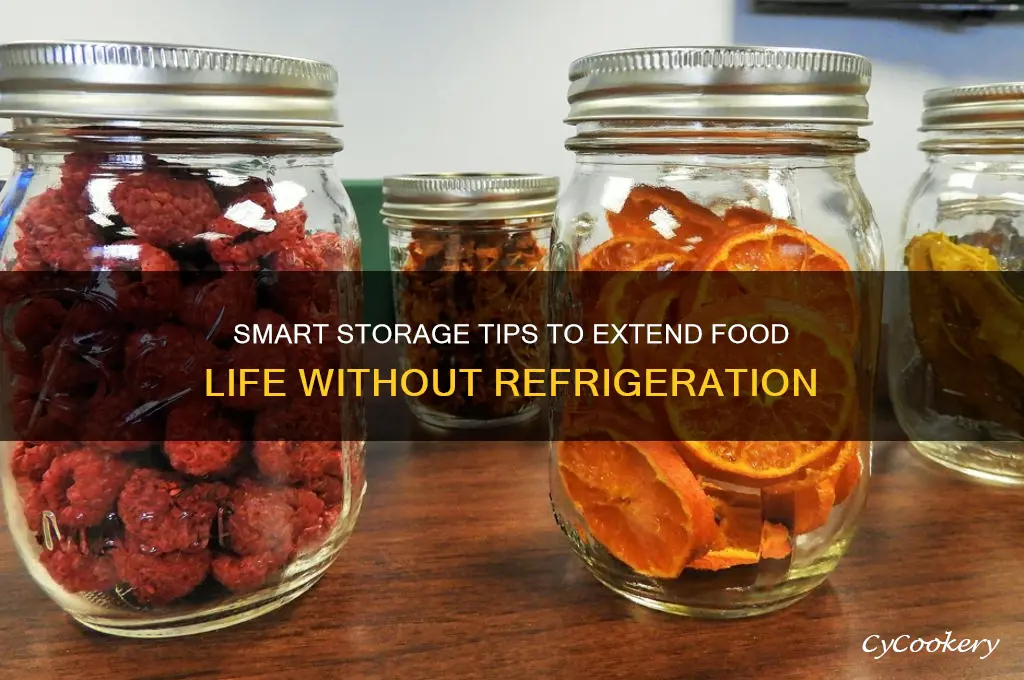 what can increase the longetivity of food not refrigerated