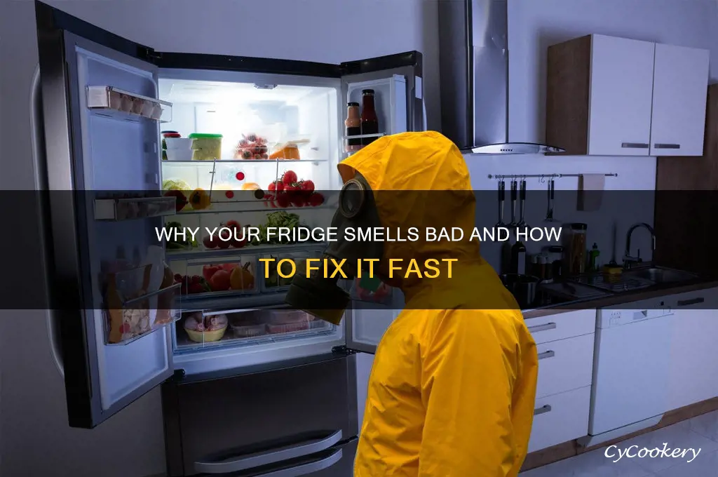 what can make your refrigerator smell and make your