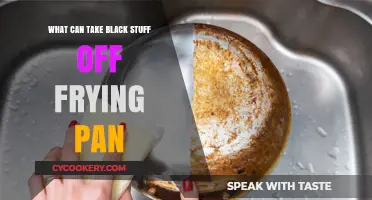 How to Remove Black Residue from Frying Pans