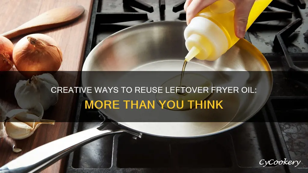 what can u make from leftover fryer oil