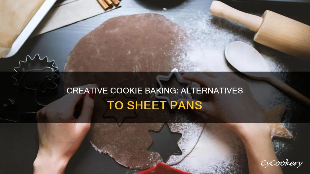 what can you bake cookies on without a sheet pan