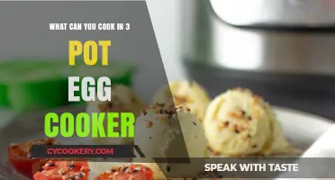 Quick & Easy Recipes for Your 3-Pot Egg Cooker