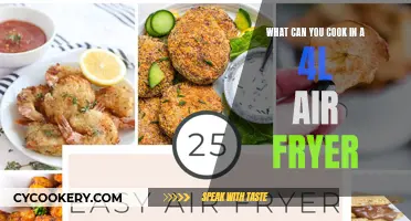 Air Fryer Magic: 4L Capacity, Endless Delicious Possibilities!