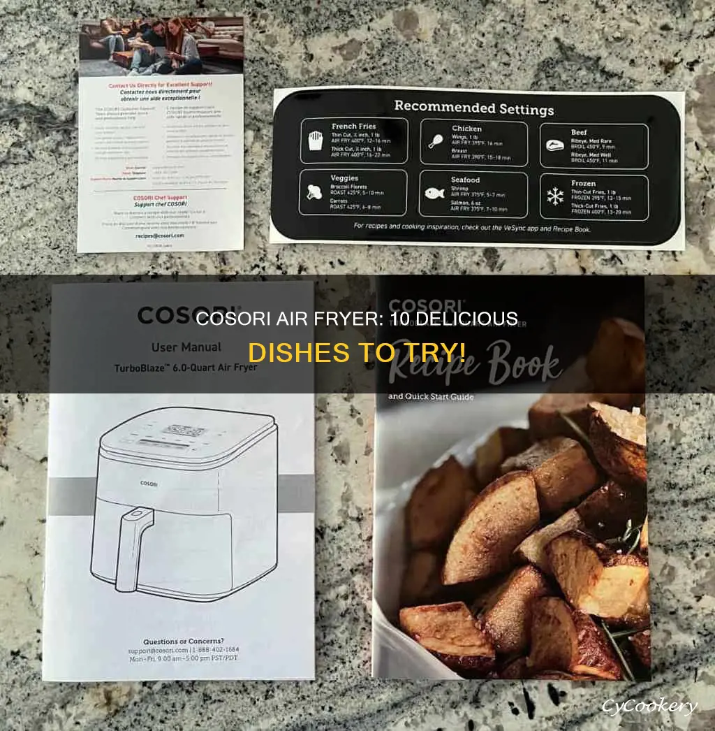 what can you cook in a cosori air fryer