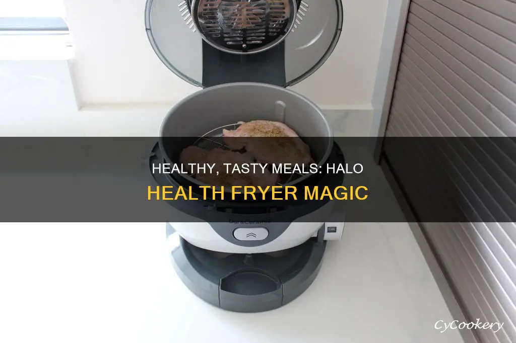 what can you cook in a halo health fryer