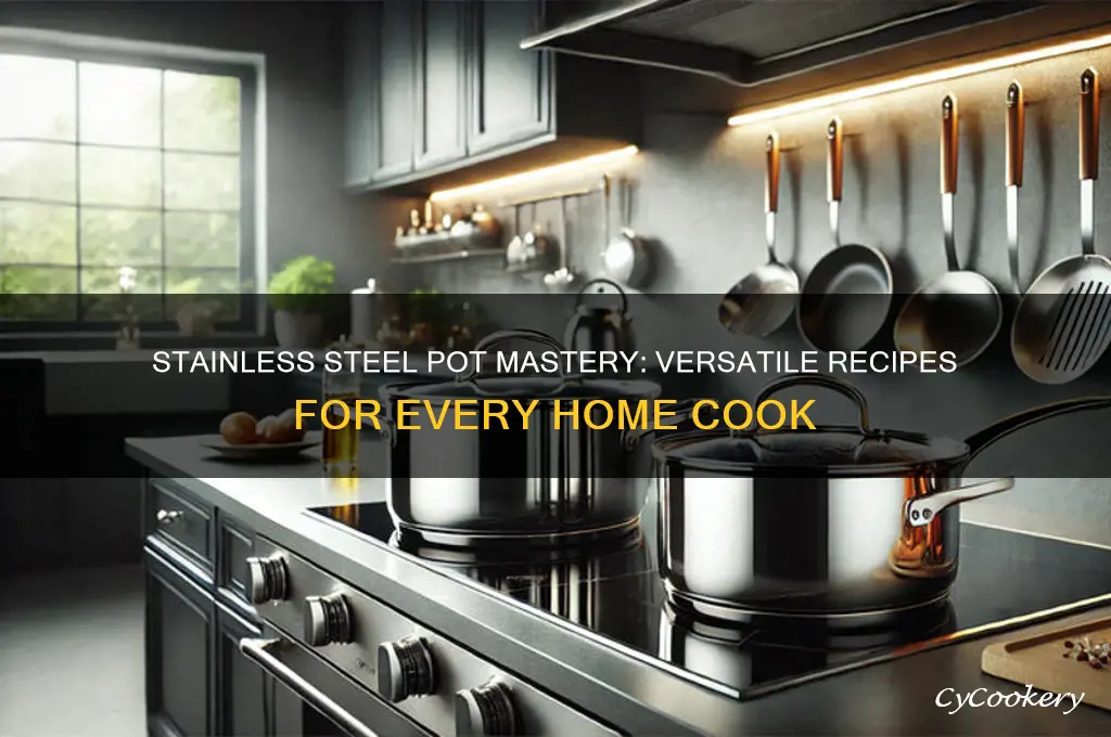 what can you cook in a stainless steel pot