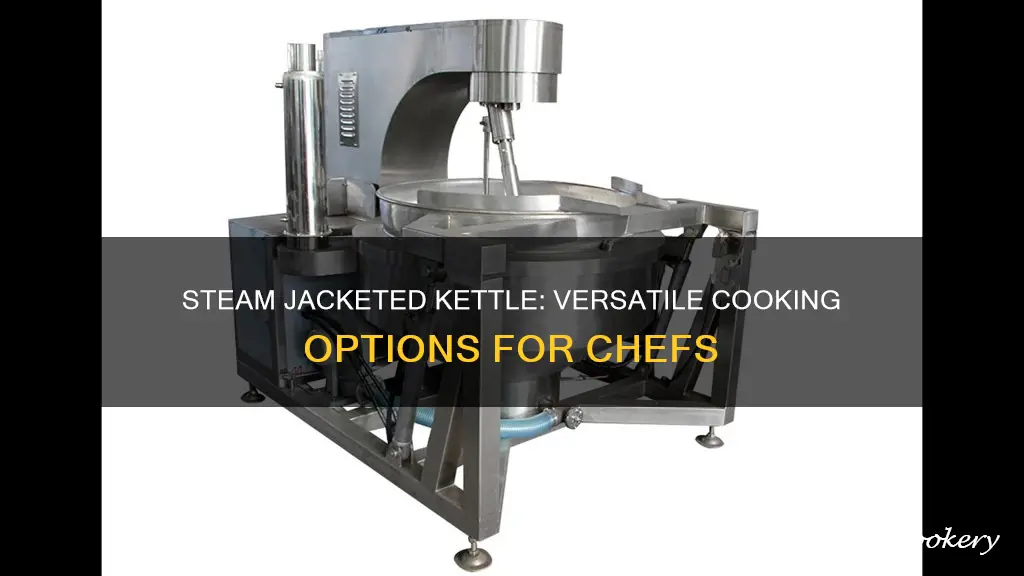 what can you cook in a steam jacketed kettle