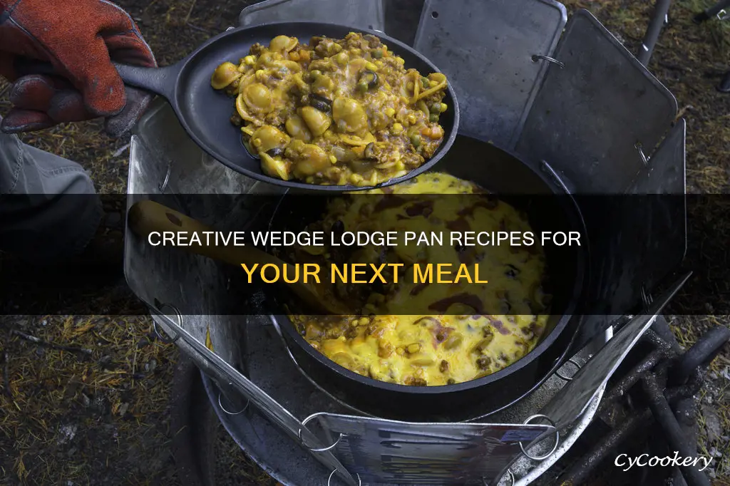 what can you cook in a wedge lodge pan