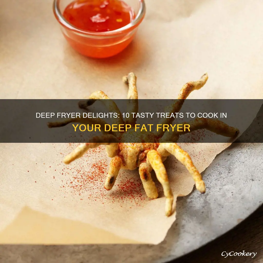 what can you cook in deep fat fryer