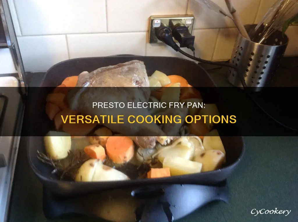 what can you cook in presto electric fry pan