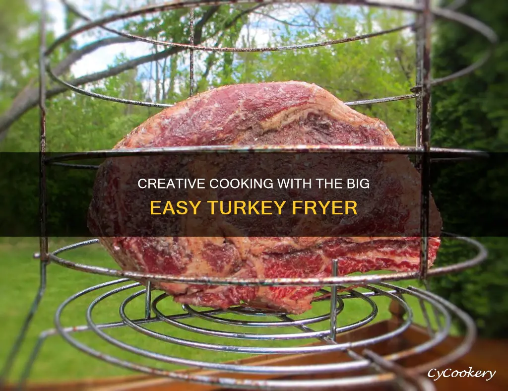 what can you cook in the big easy turkey fryer