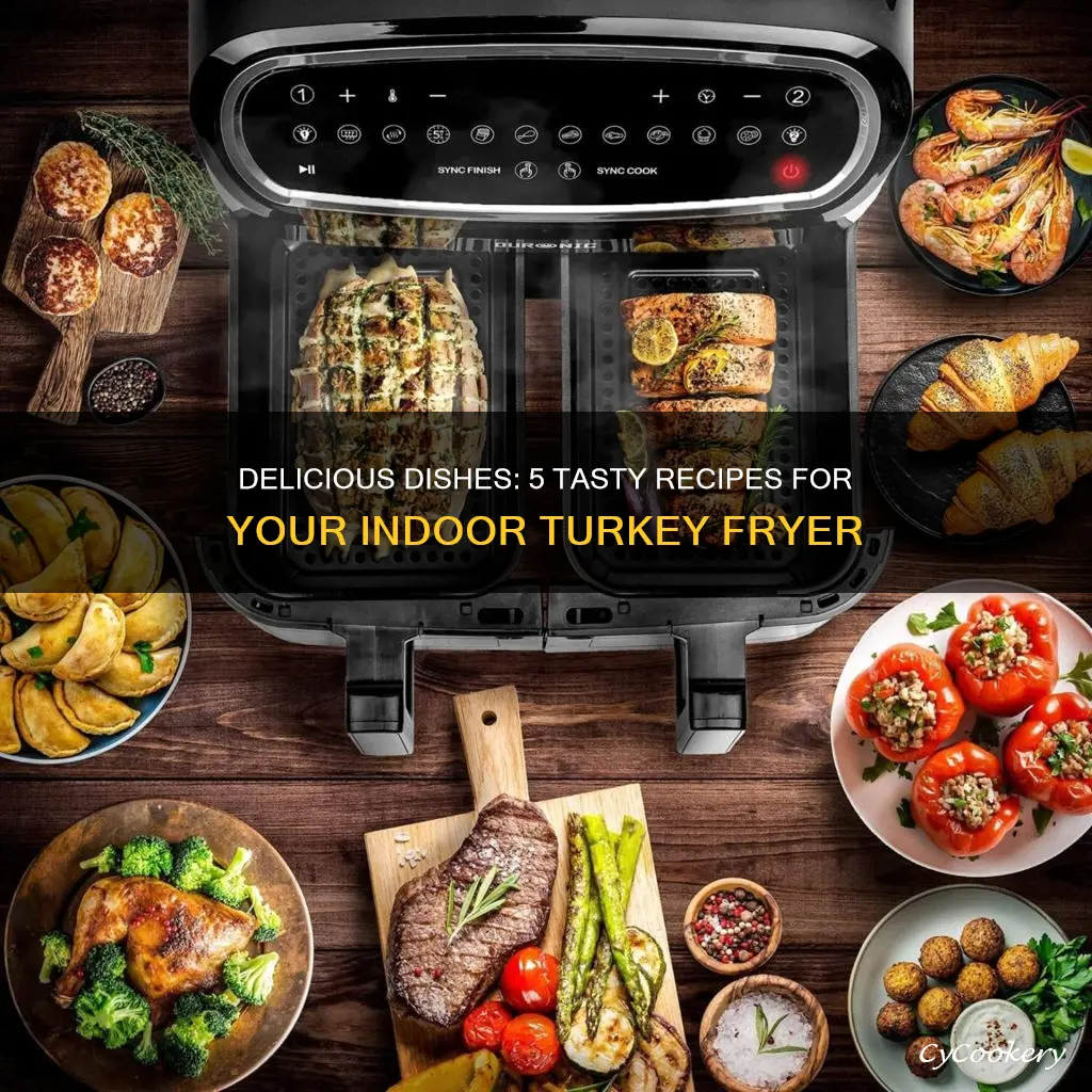 what can you cook in the indoor turkey fryer