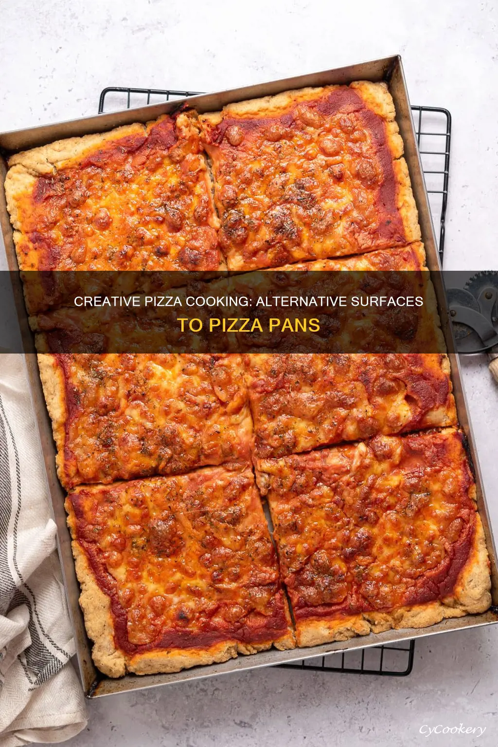 what can you cook pizza on without a pizza pan