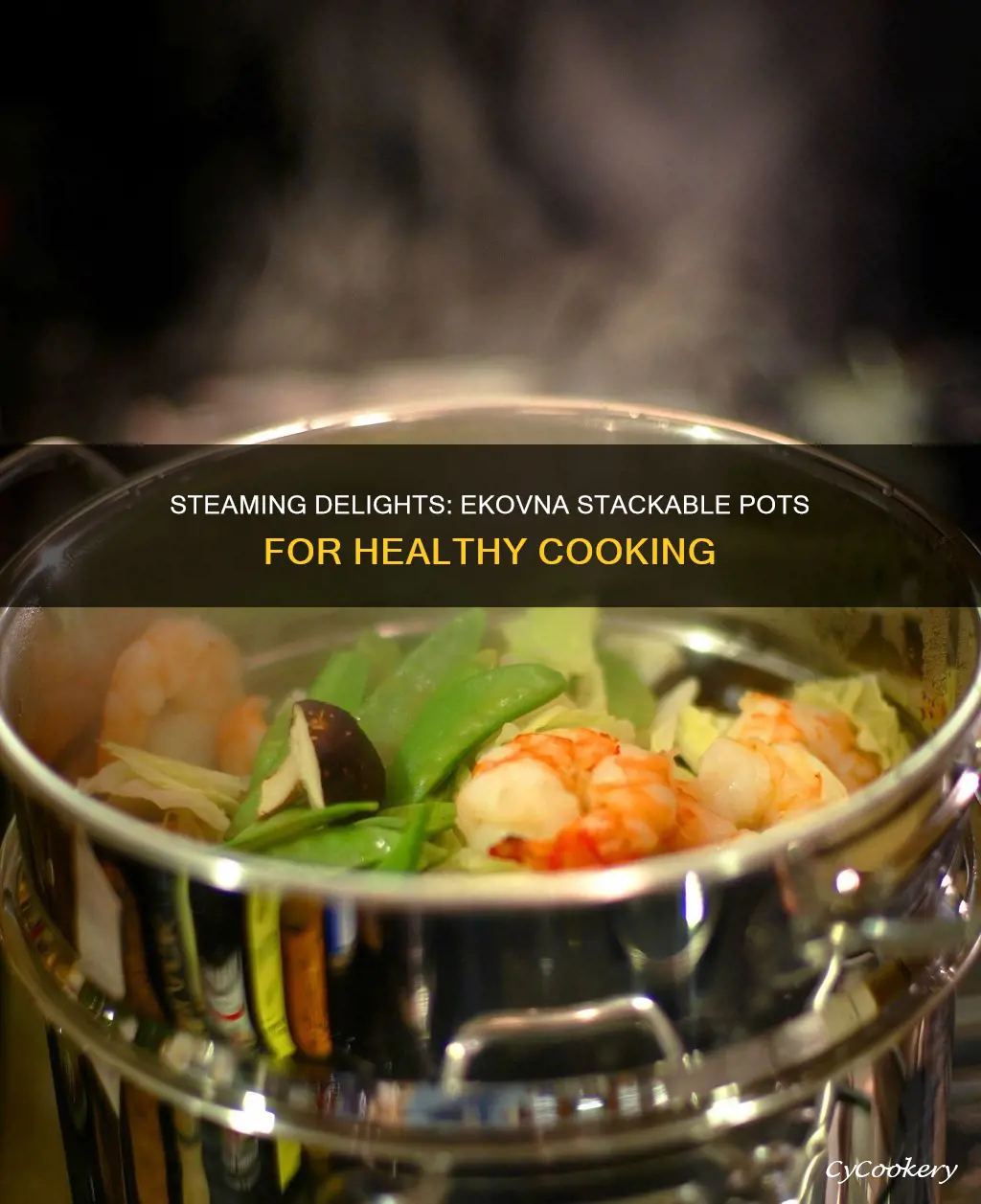 what can you cook with ekovna stackable steamer pots