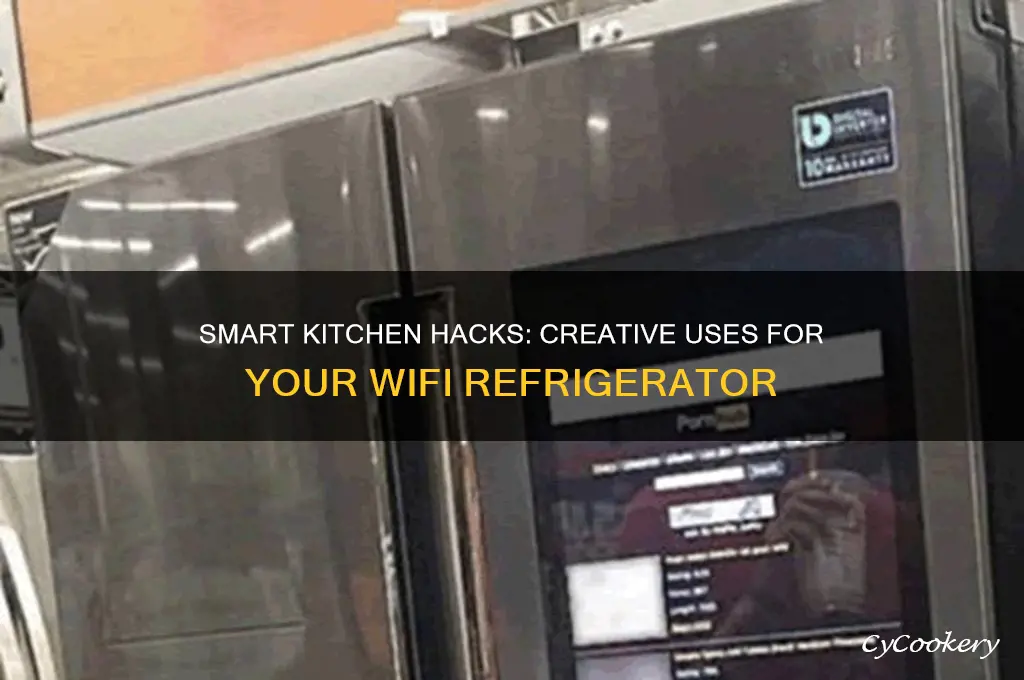 what can you do with a wifi refrigerator