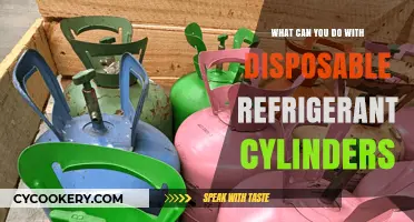 Creative Uses for Disposable Refrigerant Cylinders: Repurpose and Recycle Responsibly