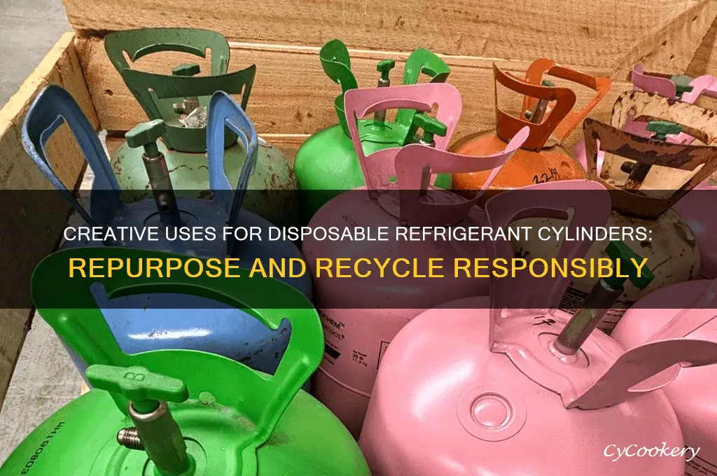 what can you do with disposable refrigerant cylinders