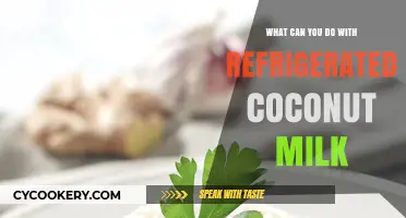 Creative Uses for Refrigerated Coconut Milk: Delicious Recipes & Tips