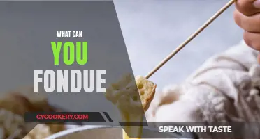 Delicious Foods You Can Fondue and Fun Ideas