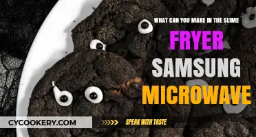 Slime Fryer Samsung Microwave: Creative Cooking Ideas for Fun Snacks