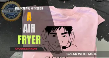 Air Fryer Cooking: What Foods to Avoid