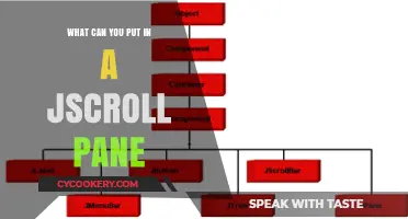 JScrollPane: Adding Content to Your Java Applets