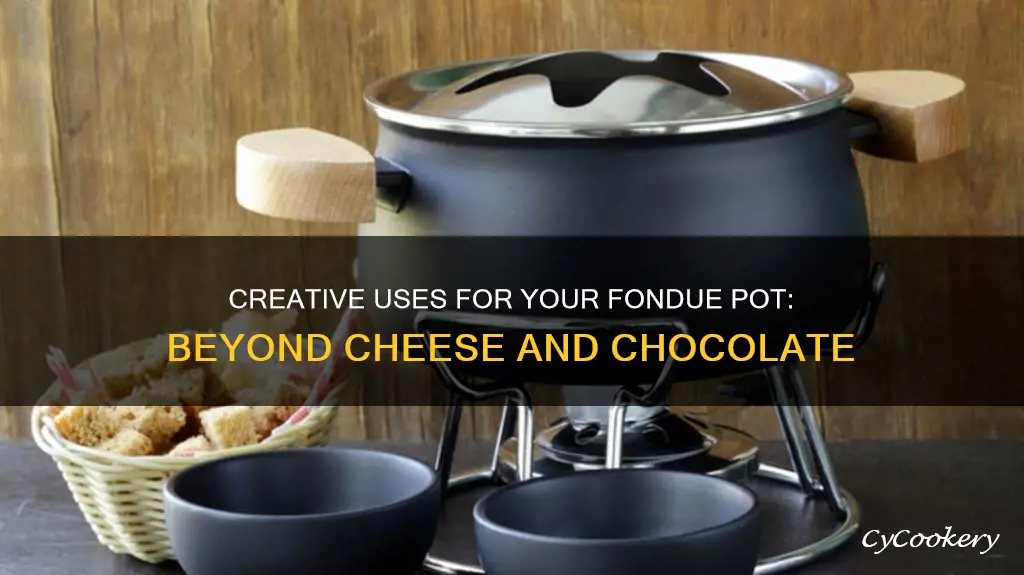 what can you use a fondue pot for