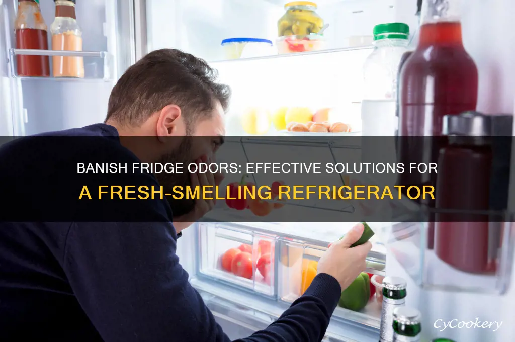 what can you use if your refrigerator stinks