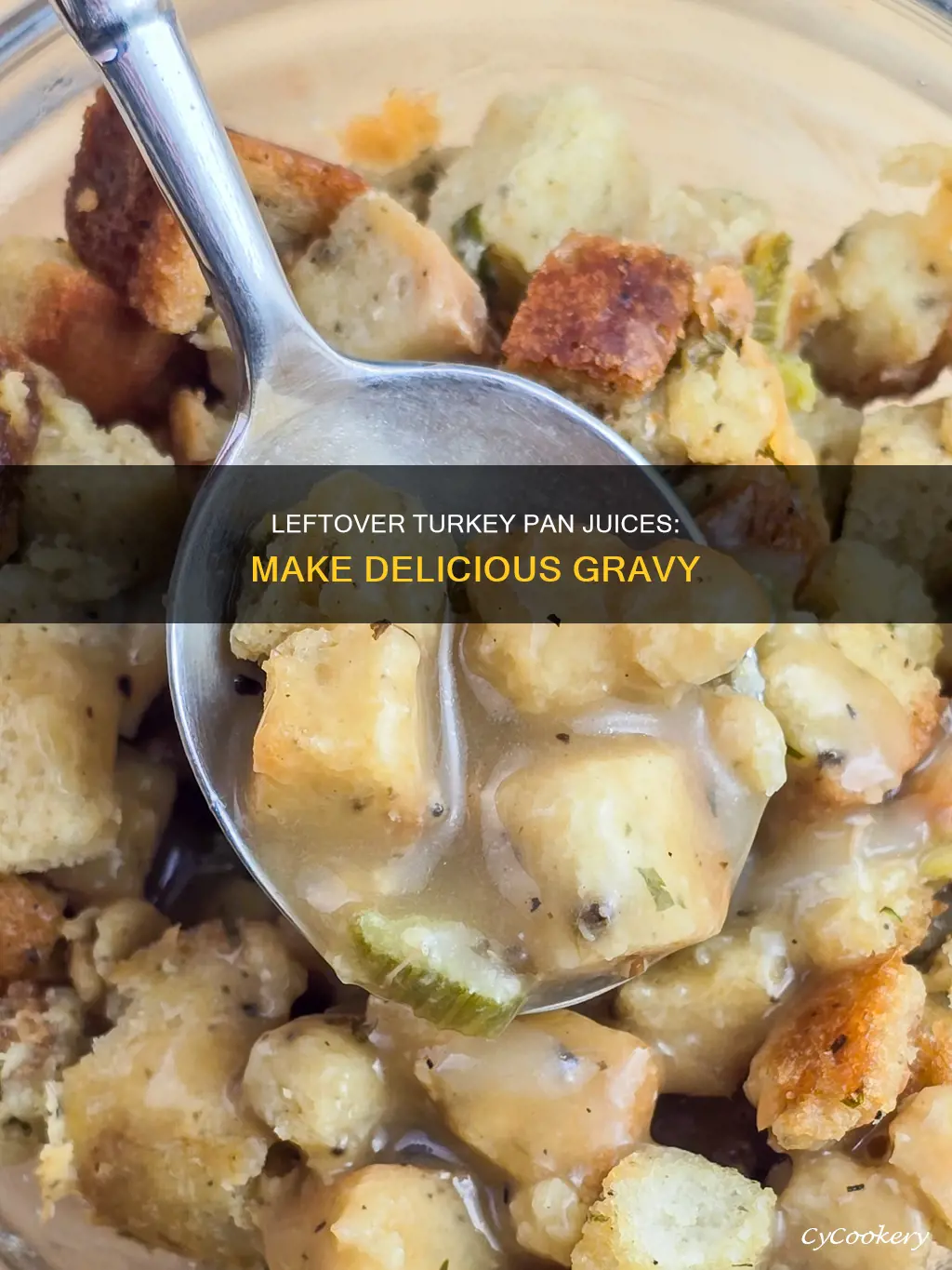 what can you use pan juices from baking a turkey