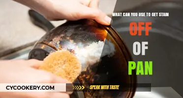Removing Stains: Best Solutions for Your Pans
