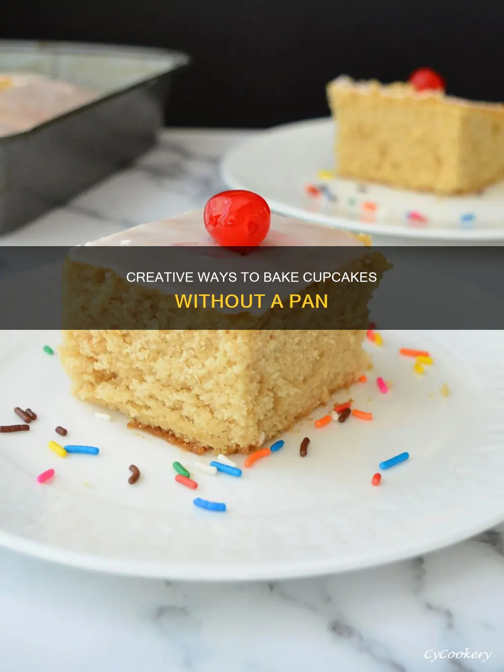 what can you use to make cakecakes without a pan