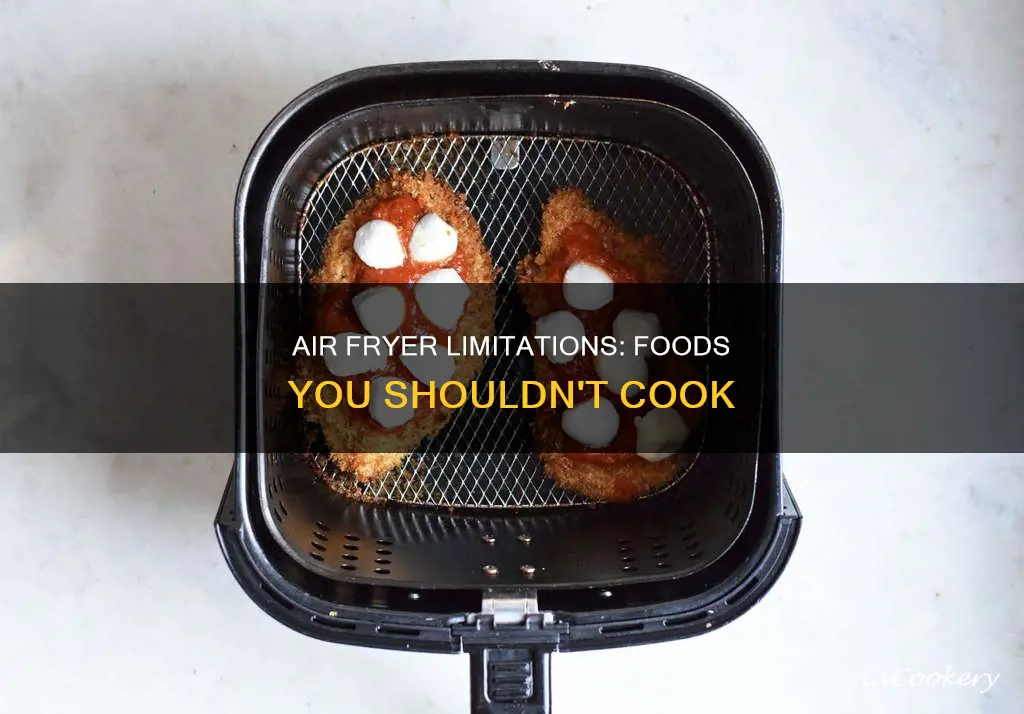 what cant you make in an air fryer