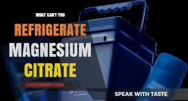 Why Magnesium Citrate Should Never Be Refrigerated: Essential Storage Tips