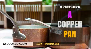 Copper Pans: What to Avoid