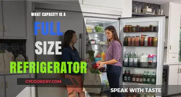 Understanding Full-Size Refrigerator Capacity: What Fits Inside?