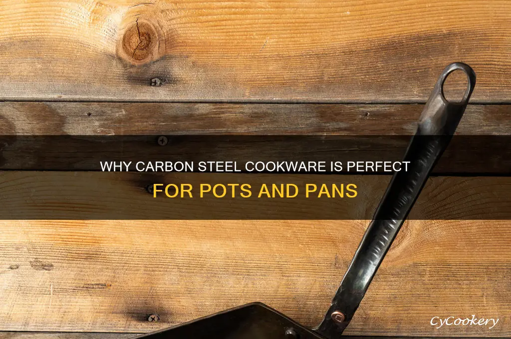 what carbon steel is used for cooking pots