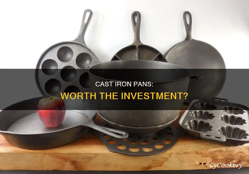 what cast iron pans are worth money