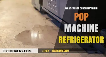 Why Does Condensation Form Inside Pop Machine Refrigerators?