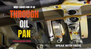 Why Do Rods Penetrate Oil Pans?