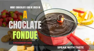 Chocolate Fondue: Melting the Right Chocolate