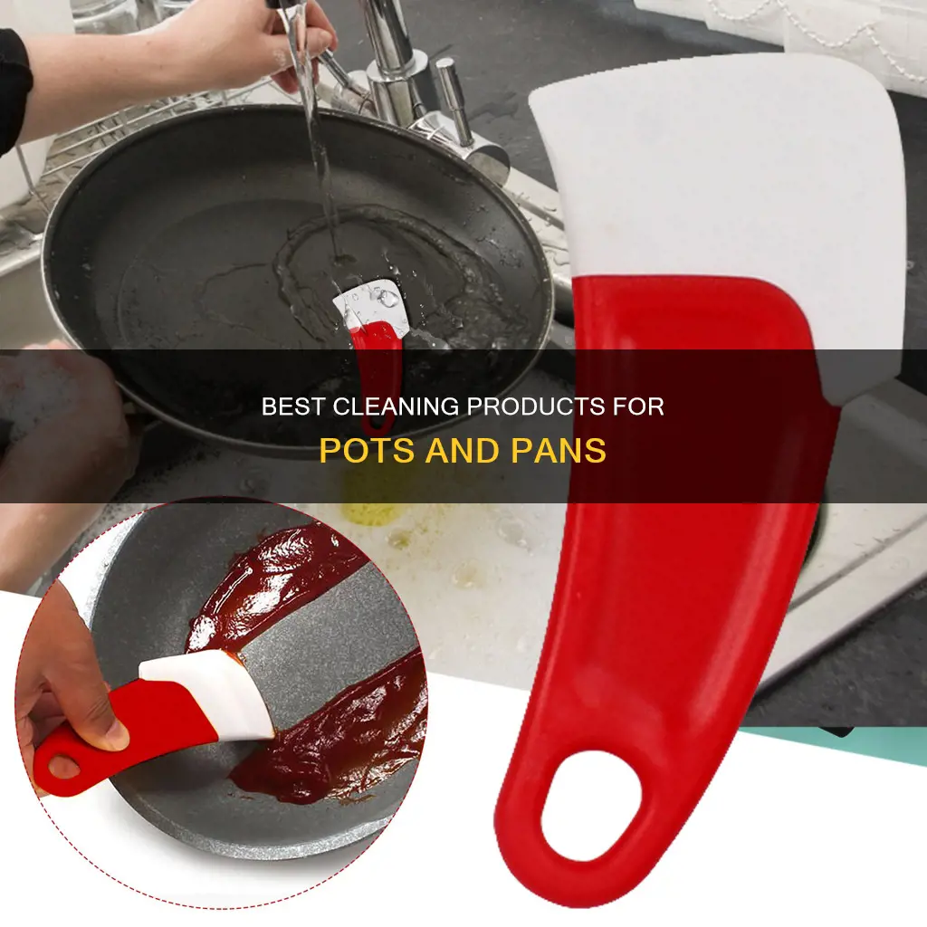 what cleaning product cleans pots and pans