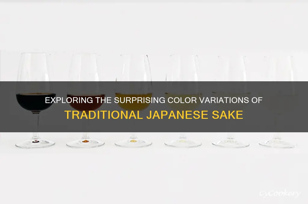 what color is sake